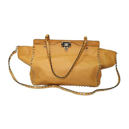 Valentino Vintage, Tote Bags Bruin, Dames, Maat:ONE Size