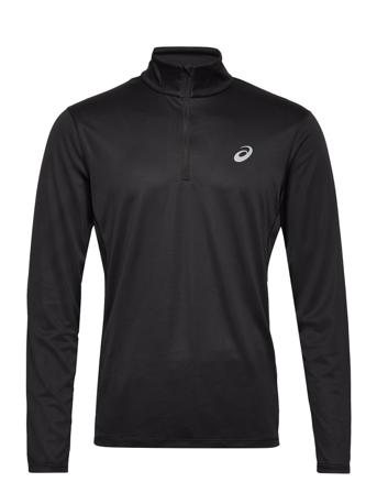 Core Ls 1/2 Zip Top T-Langærmet Skjorte Sort Asics
