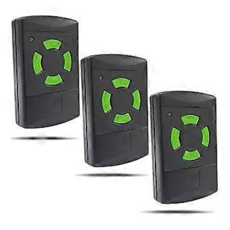 26.975 MHz Garasjeportåpner for HSM4 HS4 HSE4, Garasjeportfjernkontroll 3 stk