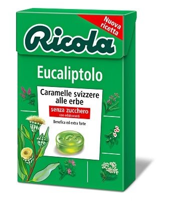 Ricola Eucaliptolo Senza Zucchero 50g
