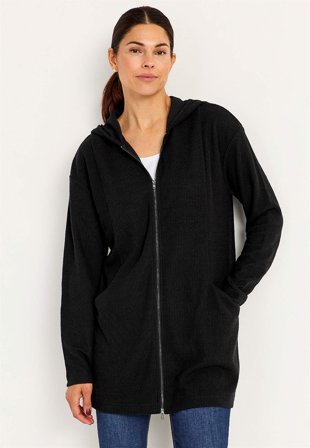 Cellbes of Sweden - Supermjuk lång cardigan med fickor Beata - svart - för damer - 34/36