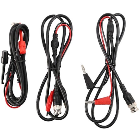 Oscilloskopp Prober BNC till Alligator Krokodilklämmor BNC till Mini Krokledningar BNC till Dubbla Stapelbara Banan Hankontakt Kabel