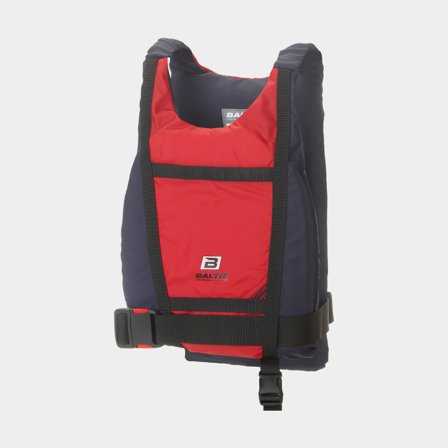 Chaleco allround Baltic Paddler 50N, rojo/marino, Small (30 - 50 kg)