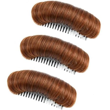 3 kpl Hiussolmu Näkymätön Tekohiussolki Kohota Se Ylös Volyymi Hiusten Pohja Pörröinen Prinsessa Muotoilu Lisätty Hiustyyny Muotoilutyökalu