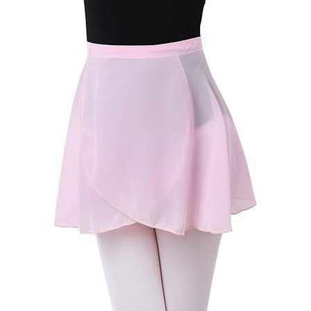 Chiffon Ballet Skørt Justerbart Ballet Skørt Størrelse M (Højde