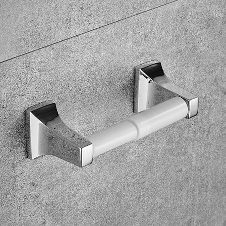 Vægmonteret tilbehør moderne badeværelse krom toiletpapirholder