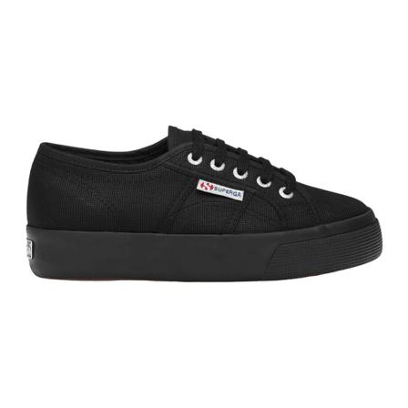 Superga, 2730 Cotu Zwart, Dames, Maat:38 EU