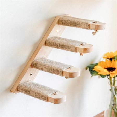 Kattrappa med 4 steg