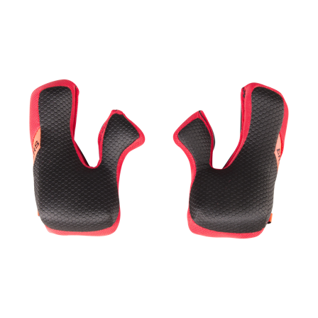 Almohadillas de Mejillas Alpinestars S-M10 / M8 +5mm Negras L