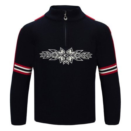 Dale of Norway OL Spirit Kids Sweater Children long-sleeved sweaters Blue 4 Years