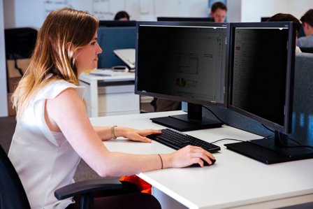 Targus Privacy Screen - personvernfilter for skjerm - 21,5" bredde