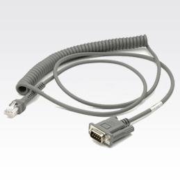 Zebra seriell kabel - DB-9 til RJ-45 (10-kontakts) - 2.74 m