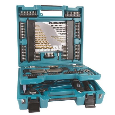 Makita D-37194 Borr- och bitssats 200 delar, Borra & mejsla