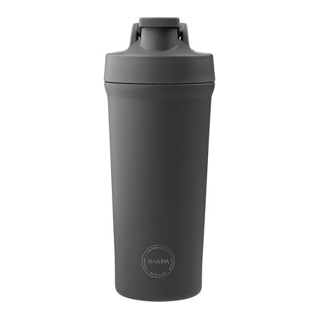 AYA&IDA Shaker Bottle 750 ml Dark Grey, Sport & Velvære, Drikkedunke & Shakers, Shakers