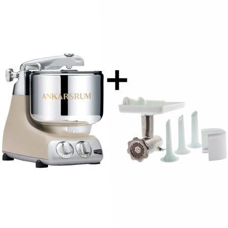 Ankarsrum Assistent Original AKM6230 Harmony Beige + köttkvarn | Köksmaskiner > Köksassistenter | Bagaren och Kocken