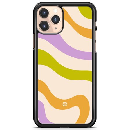 Bjornberry Hårdskal iPhone 11 Pro - Grön/orange 70-tal