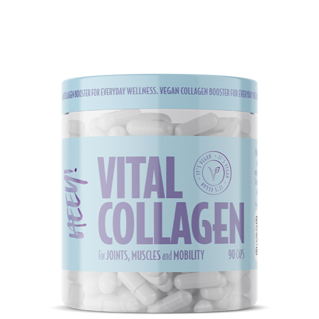 Heey! Vital Collagen + Minerals Vegansk kollagen 90 kapsler