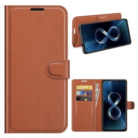 Classic ASUS Zenfone 8 Flippetui - Brun
