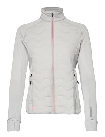 Txlite Hybrid Midlayer Zip Woman Sweat-shirts & Hoodies Fleeces & Midlayers Grå Tenson*Betinget Tilbud