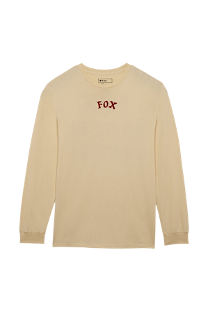 Pitkähihainen T-Paita FOX Crew Prem Cream XL