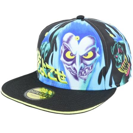 Difuzed - Svart snapback Caps - Disney Hercules Hades Black Snapback @ Hatstore
