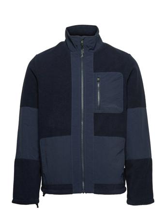 Slhnohr Fleece Jkt W Sweat-shirts & Hoodies Fleeces & Midlayers Blå Selected Homme