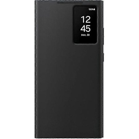 Galaxy S23 Ultra och S24 Ultra Smart View Plånboksfodral - Svart