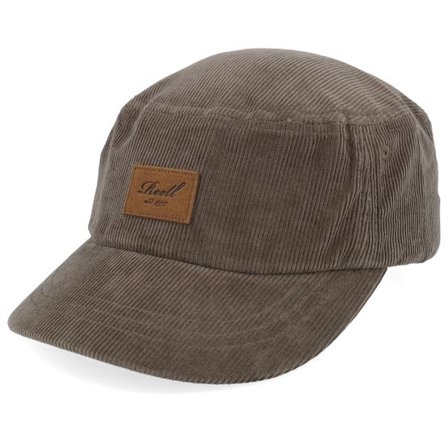 Reell - Grön army Keps - Caval Cap Olive Corduroy Army @ Hatstore