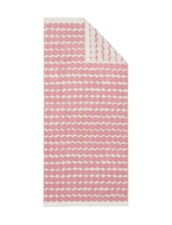 Räsymatto Bath Towel 70X150 Cm Pink Marimekko Home