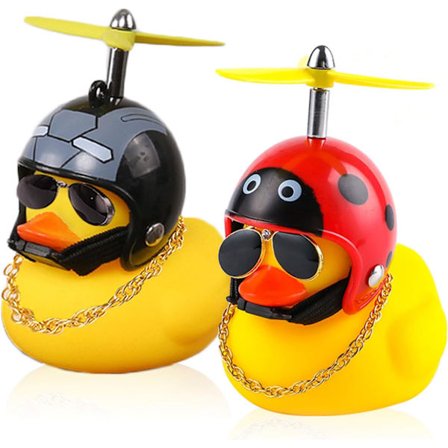 Keltainen ankka auton kojelaudan koristeet, hauskat kumiankkalelut autoon