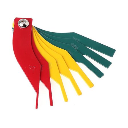 Mittari paksuuden mittaamiseen, jarrupalojen paksuuden mittaus, käsikäyttöinen työkalu