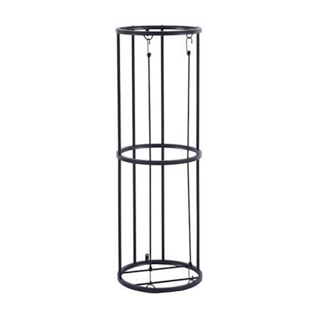 Platsbesparande basketbollhållare med hjul, multispelutrustningsorganisatörer