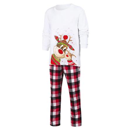 Barn Män Kvinnor Sovkläder Familj Matchande Jul Älg Pyjamas Set Xmas Pyjamas Set 5534 male l