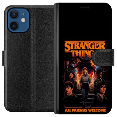 Kompatibelt Plånboksfodral till Apple Apple iPhone 12 mini Stranger Things Netflix serie sci fi mysterium