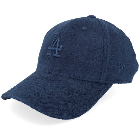 New Era - MLB Blå adjustable Kasket - Kids Los Angeles Dodgers Towelling 9FORTY Navy Adjustable @ Hatstore