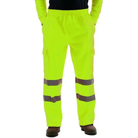 Hej Vis Säkerhetsväst Hög Synlighet Säkerhetsreflekterande Byxor