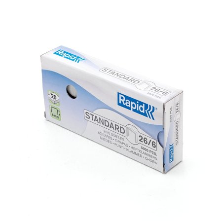 Staples 6 mm, 5000-pack