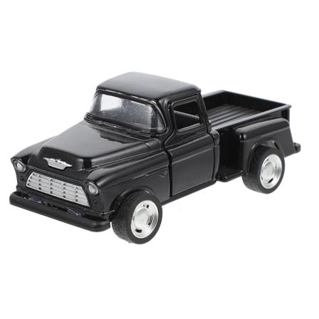 Liten Metalllegering Bil Lastbil Modell Miniatyrfigur Figuriner Barn Leksak Present Svart 12X4.5CM Black 12X4.5CM