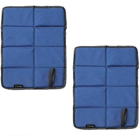 2 stk. Udendørs Foldbar Pude, Foldbar Pude Strandpude, Vandafvisende Pude, Velegnet