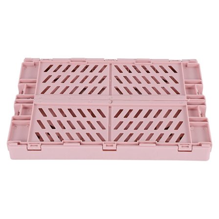 Hopfällbar Plastlåda Vikbar Korg Verktygslåda Kosmetikbehållare