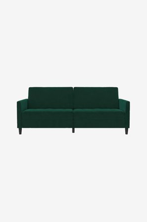 Dorel Home - Sovesofa 3 seter Presley - Grønn - Sovesofaer - Fra Homeroom