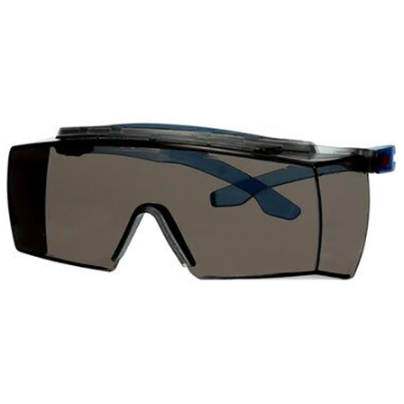 3M Secure fit 3700 Vernebriller Blå brillestang, grå linse, Øye- & ansiktsbeskyttelse