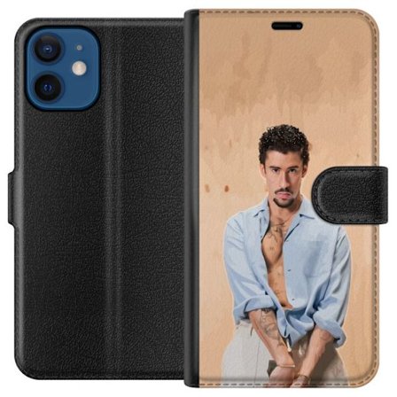 Yhteensopiva Lompakkokotelo Apple iPhone 12 Bad Bunny Super Bowl-inspiroima grafiikka, jossa NFL-trofe ja San Franciscon silta urheilusuunnittelussa