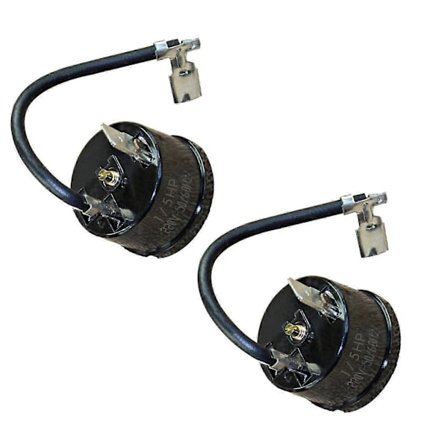 Universal kjøleskapskompressor overbelastningsbeskyttelse kompatibel med 1/2HP til 1/6HP Kompatibel med flerfarget termisk beskyttelsesløsning