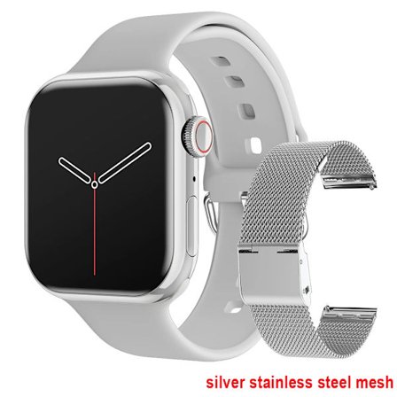 Ny Smart Watch Män Kvinnor för apple Series Watch 9 Alltid på Display Kroppstemperatur BT Samtal NFC Smartwatch för apple Android