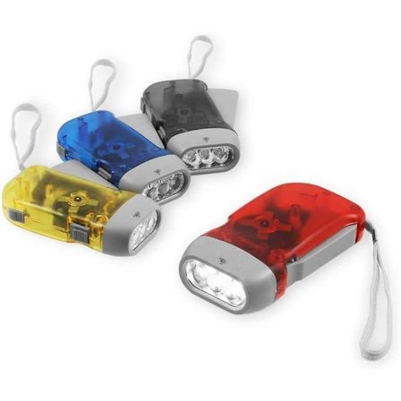 4-pack LED-ficklampa Bärbar ficklampa 3 LED-ficklampa