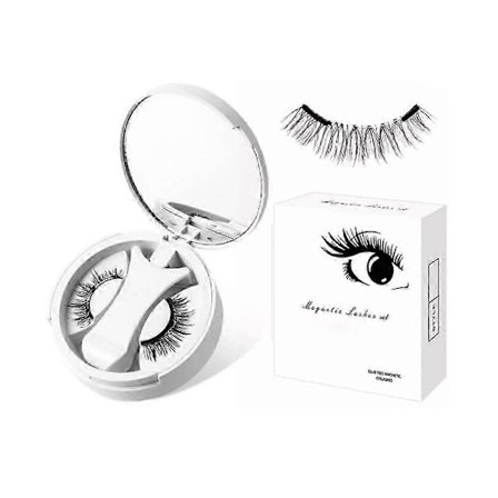 Enjuvie Magnetiske Øyevipper med Applikator, Magnetiske Øyevipper Uten Eyeliner
