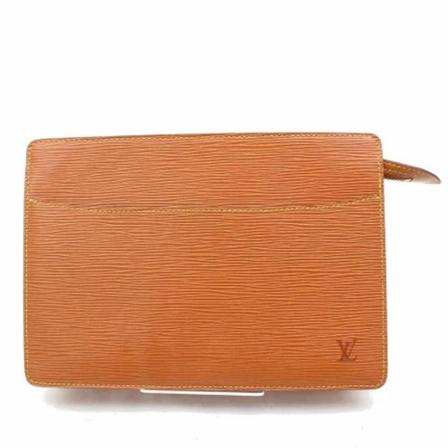 Louis Vuitton Vintage, Pre-owned Clutches Bruin, Dames, Maat:ONE Size