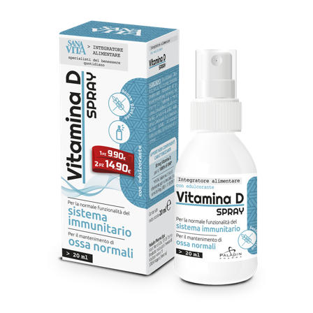 Sanavita Vitamina D Spray 20ml