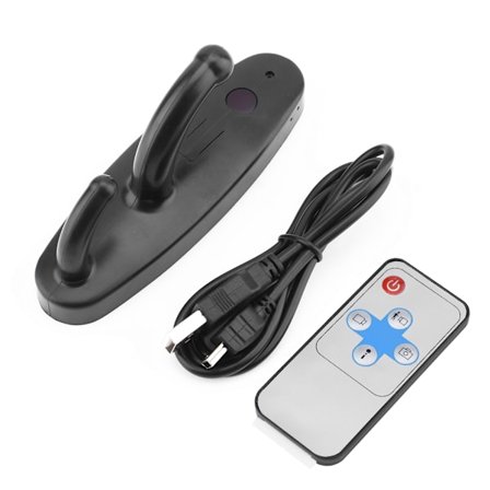 Rörelseaktiverad HD-kamera Klädhängare DVR med TF-kortplats